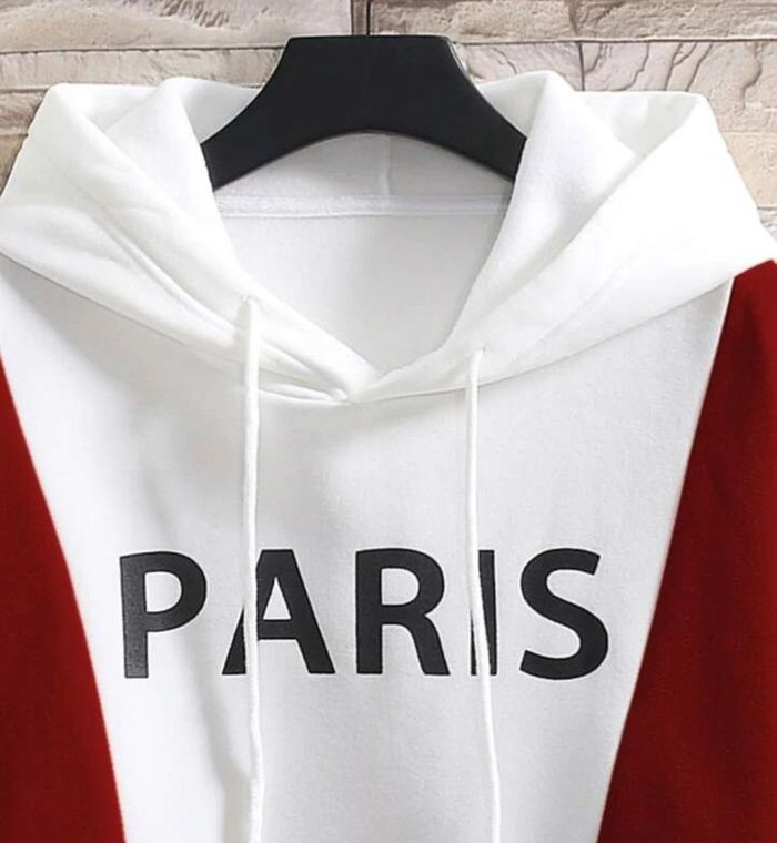 Sweat-shirt à capuche Paris - photo numéro 2