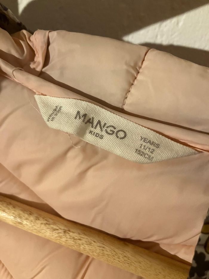 Doudoune Mango kids à fleur - photo numéro 4