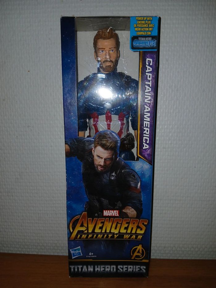 Captain america titan hero séries