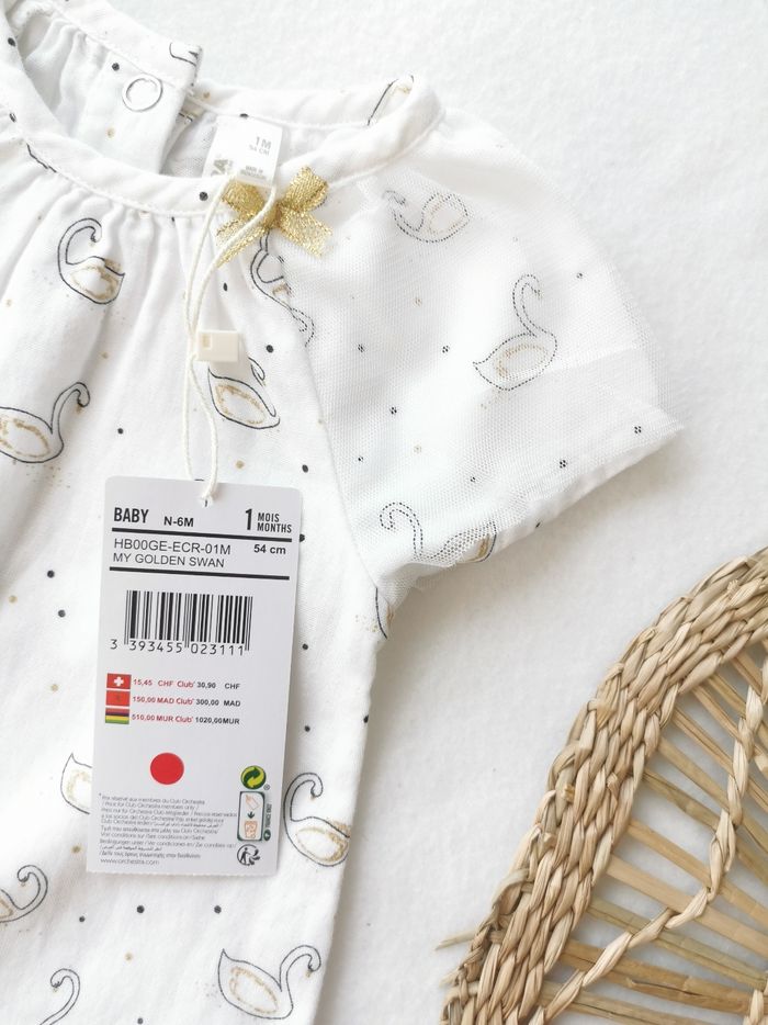 Barboteuse, combinaison courte My Golden Swan Orchestra 1 Mois - photo numéro 2