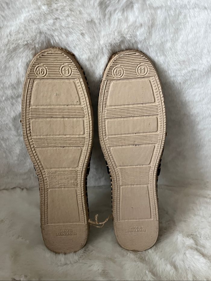 Espadrilles noires pointure 46 - photo numéro 3