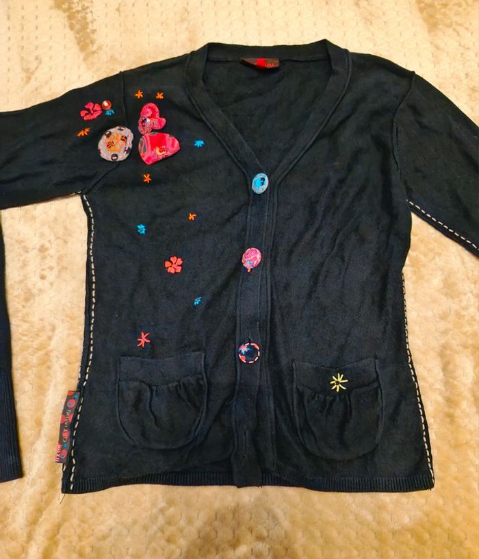 Gilet fille 12 ans catimini - photo numéro 2