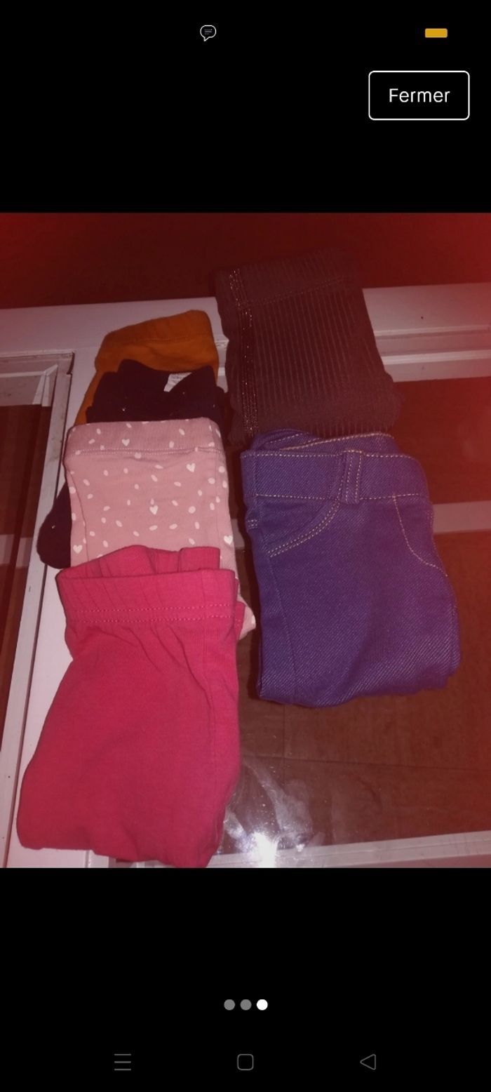 Lot 7 pantalons 3 mois - photo numéro 3