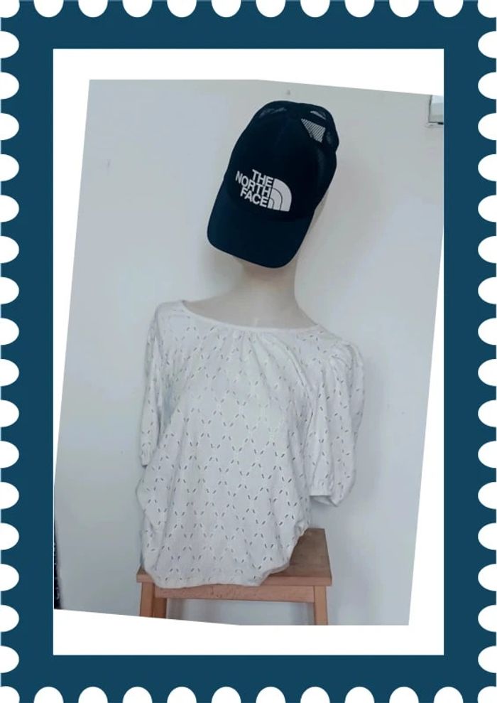 Jolie blouse écru Gemo XL