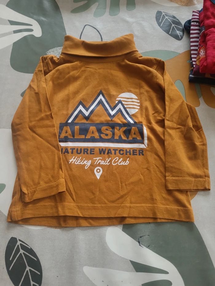 Tee shirt col roulé 2 ans tape à l'œil