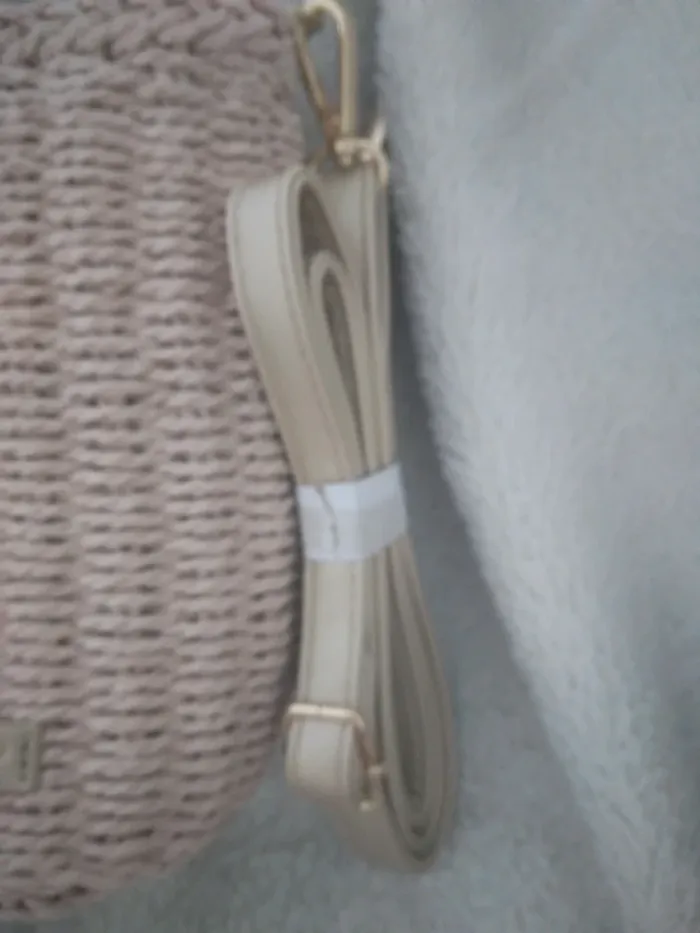 🦩Sac en osier rose Flora&Co neuf🦩 - photo numéro 7