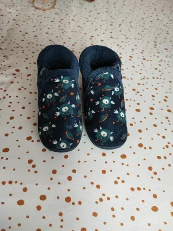 Pantoufles fermeture