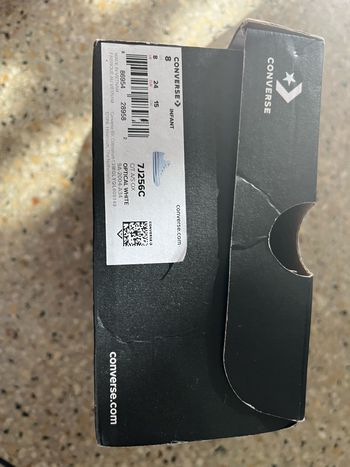 Converse blanche enfant