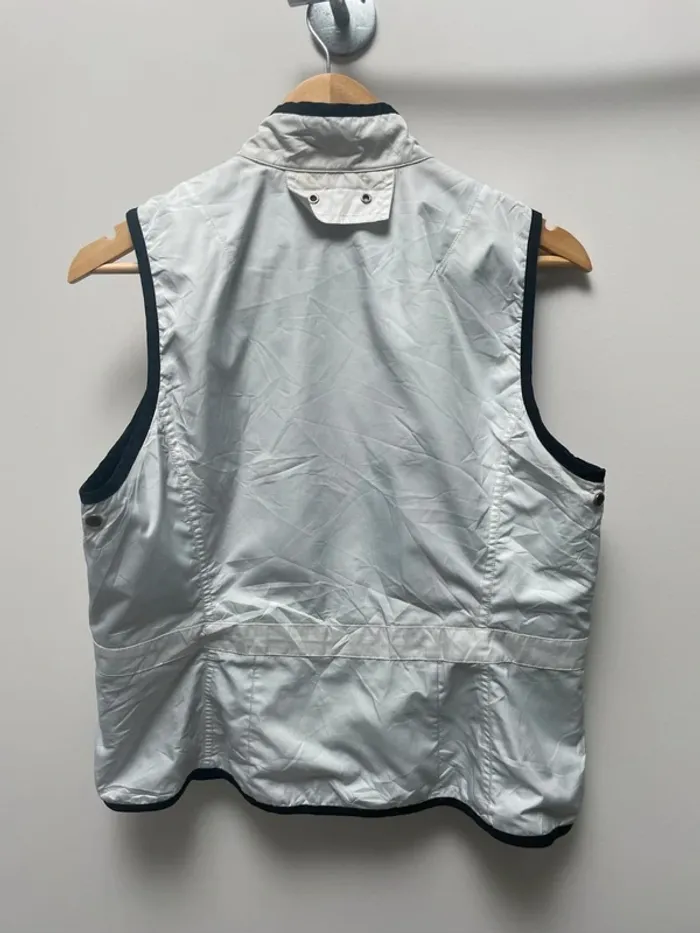 Vintage Lauren Ralph Lauren Reversible Zipper Vest Embroidered logo, RARE Womens size L - photo numéro 11