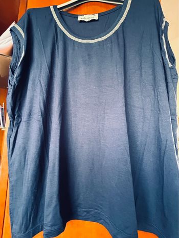 T-shirt marine Amélie & Amélie taille unique neuf