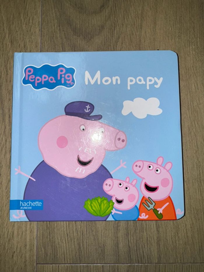 Livre peppa pig mon papy