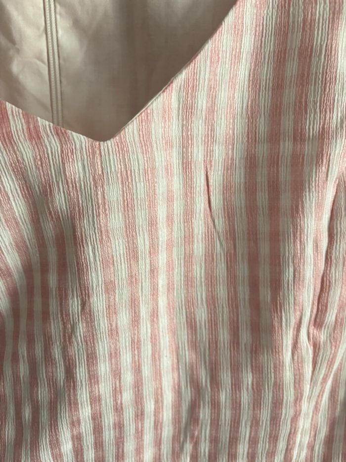 Robe Vichy rose - photo numéro 6