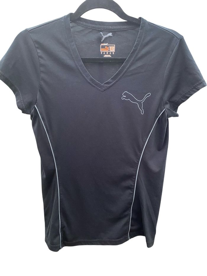 T-shirt de sport noir PUMA – Taille M / 38-40