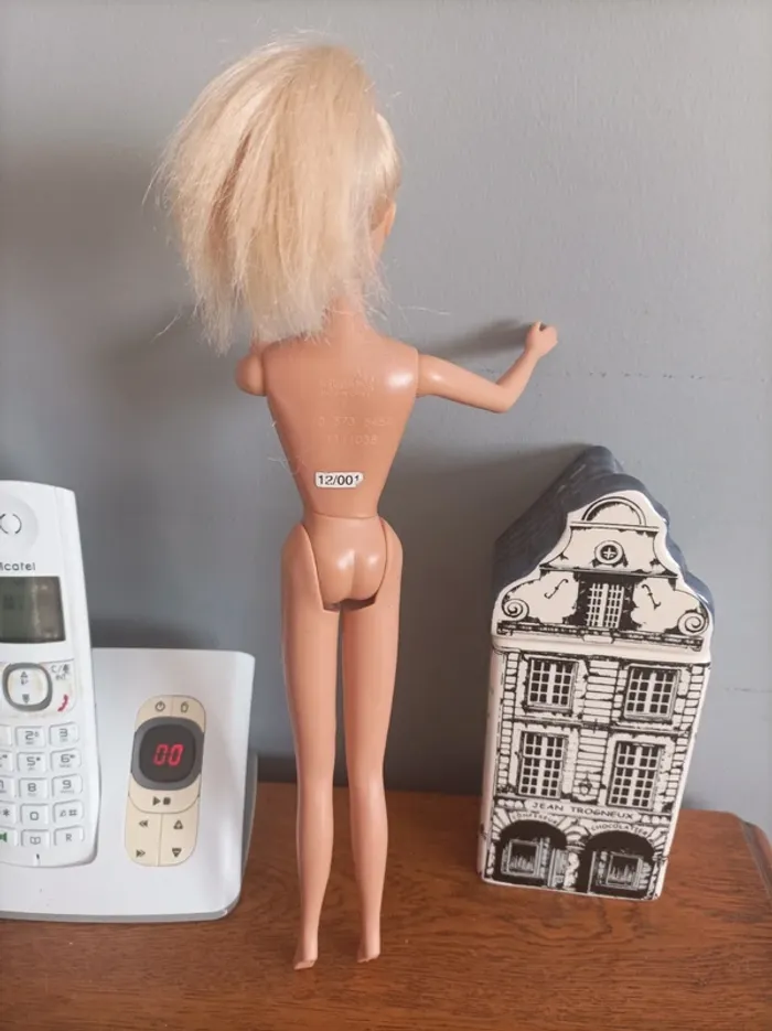 tracteur barbie avec remorque - photo numéro 6