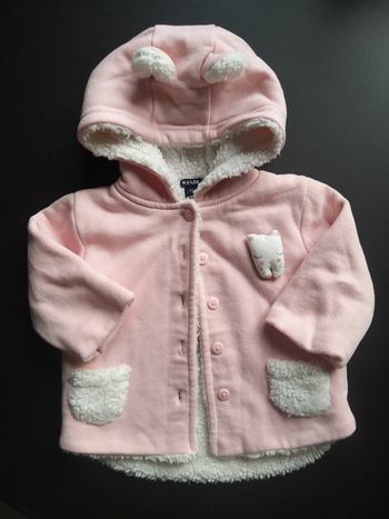 Veste avec capuche 6 mois