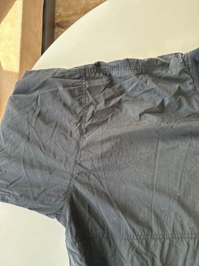 Coupe-vent Dockers noir vintage – Taille L homme – Logo brodé - photo numéro 4