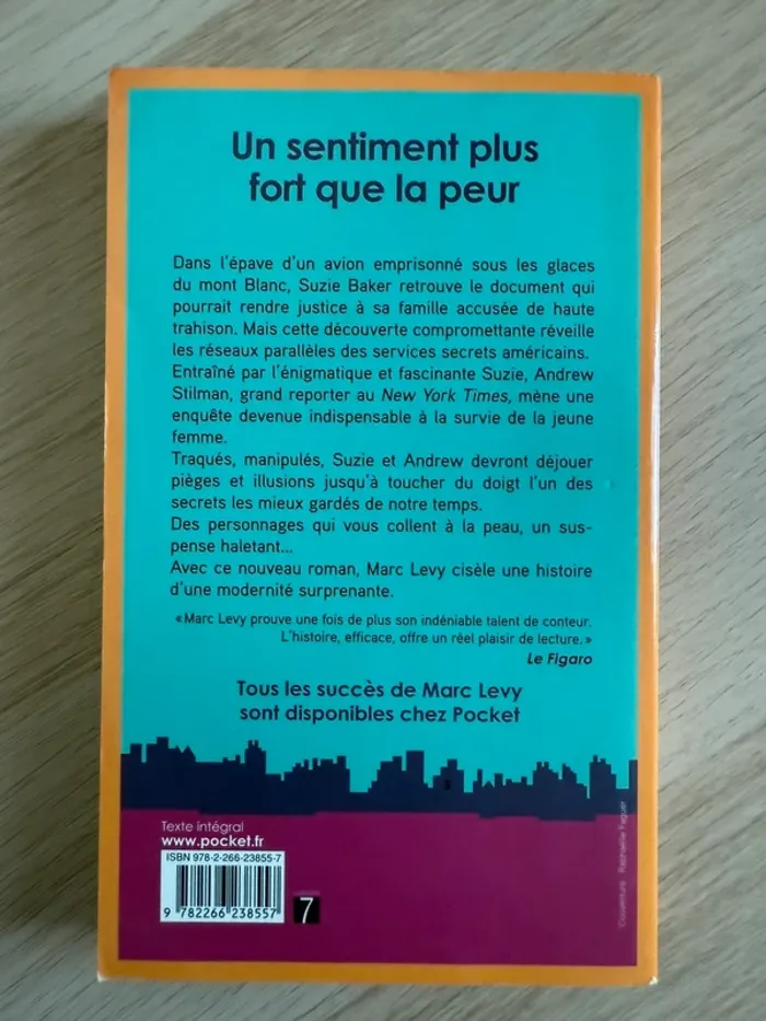 Marc Lévy Un sentiment plus fort que la peur - photo numéro 2