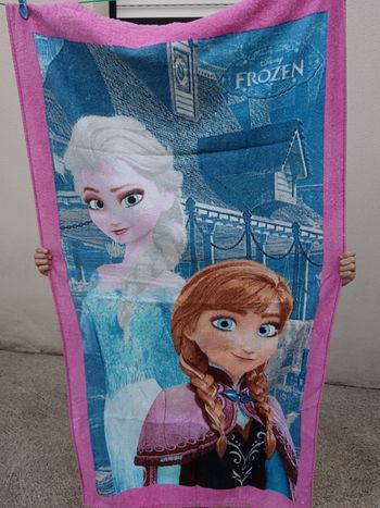 Serviette de bain, plage, piscine La Reine des neiges