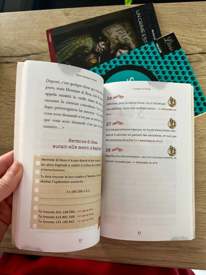 Lot de livres Énigmes pour enfants - photo numéro 8