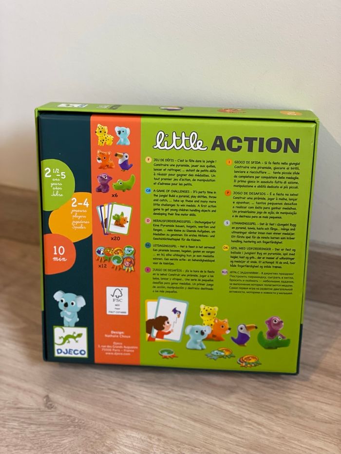 Jeu Little Action de Djeco - photo numéro 3