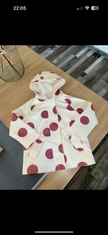 Manteau imperméable intérieur polaire