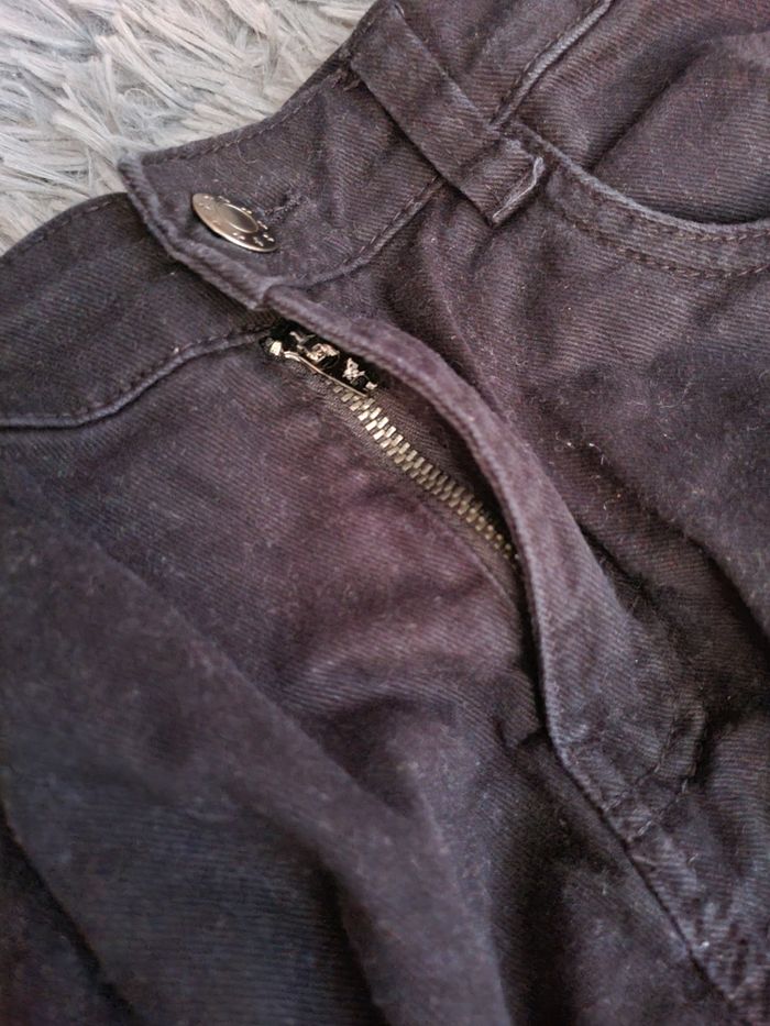 Bermuda en jean noir 16ans comme neuf - photo numéro 5