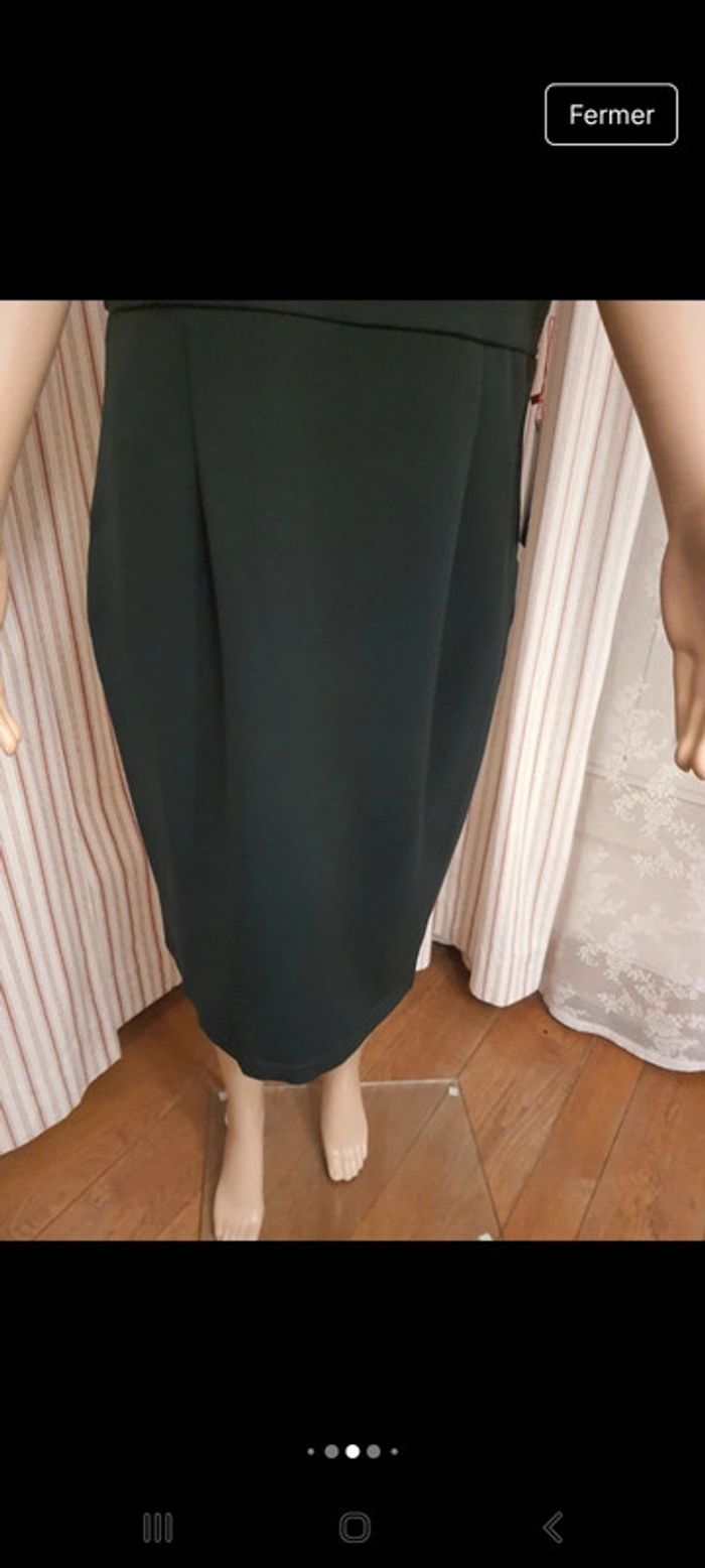 Robe de ceremoniem verte Jolie Moi Eur 44 neuve - photo numéro 18