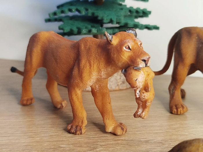 PAPO famille lion Figurine animal de la savane - photo numéro 4