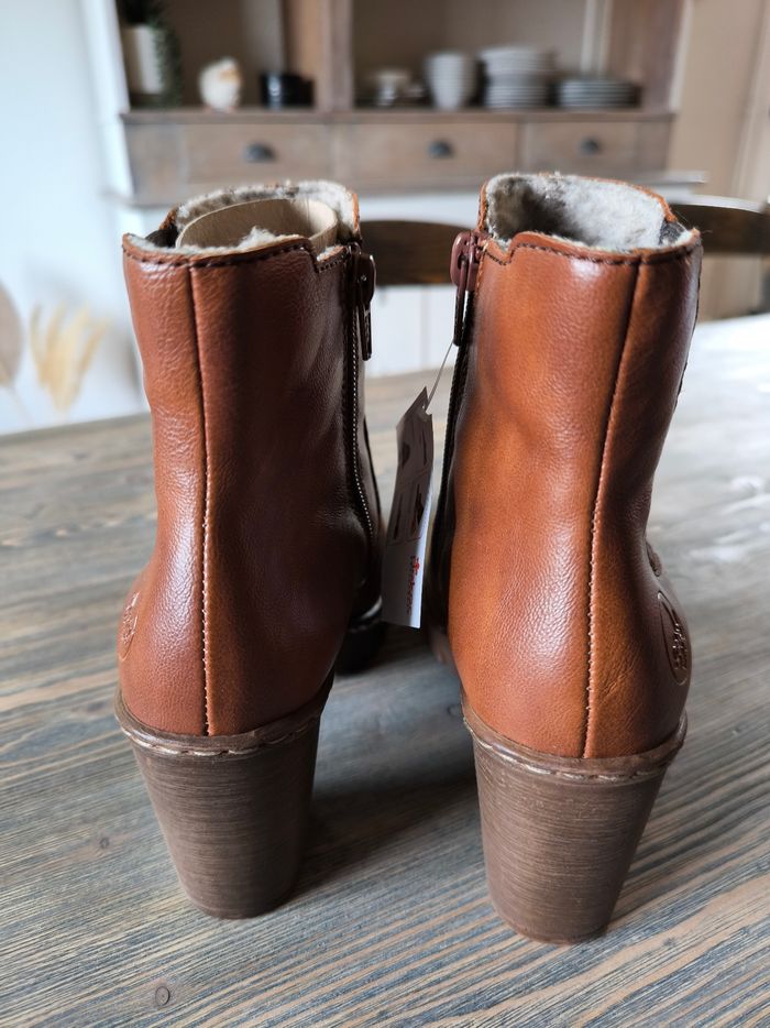 Bottines Rieker femme, marron, pointure 37 - photo numéro 3