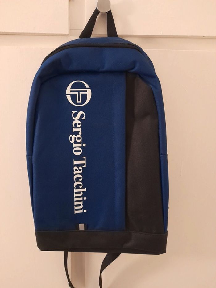 Sergio Tacchini Beau sac à dos bleu marine noir