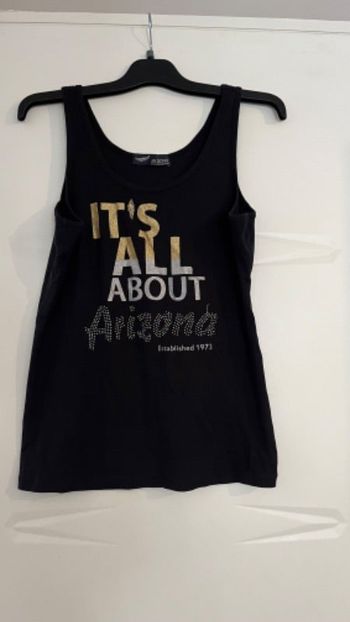 Débardeur coton noir