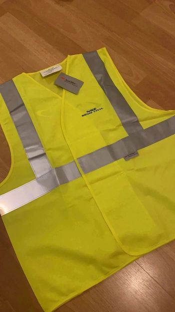 Gilet haute visibilité taille L homme