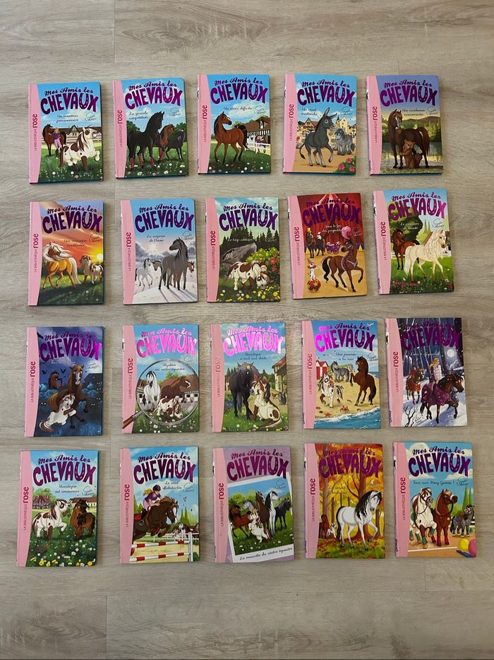 Livres les amis les chevaux tomes 1 à 20