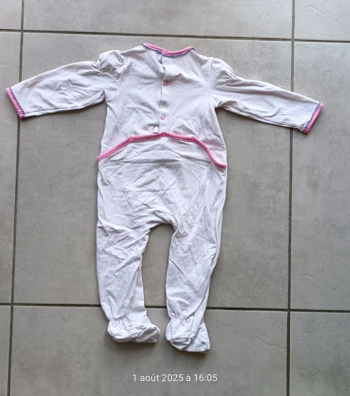 Lot de 2 pyjamas légers fille - 24 mois - photo numéro 3