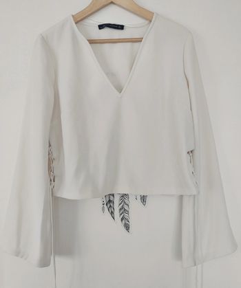 Top Zara blanc