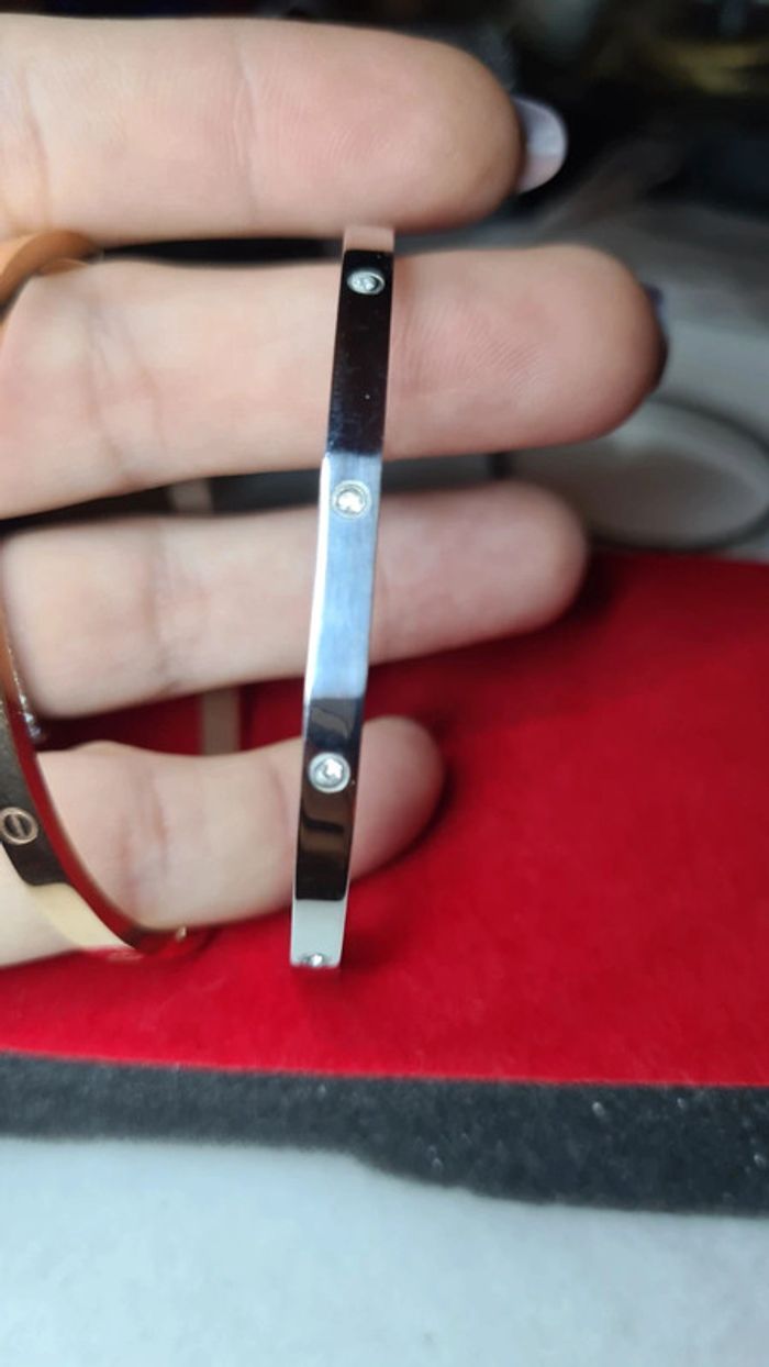 Bracelet acier inoxydable x2 - photo numéro 4