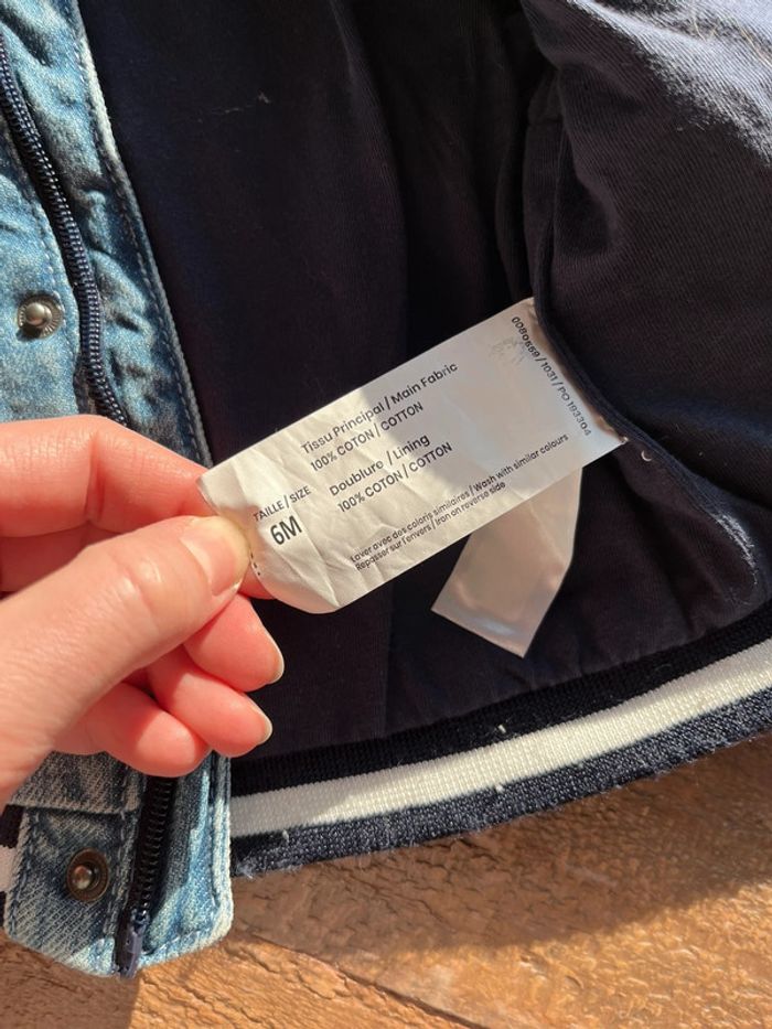 Veste bomber en jean Creeks - photo numéro 5