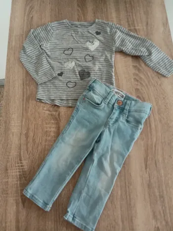 🌹ensemble okaidi et sans marque 3 ans 🌹