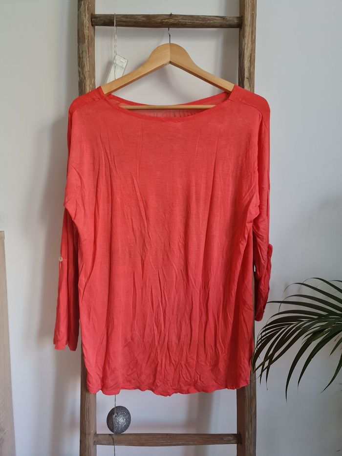 Blouse rose taille 38/40 M/L - photo numéro 2