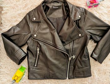 Manteau perfecto simili cuir 