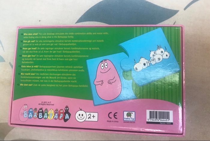 Puzzle barbapapa - photo numéro 4