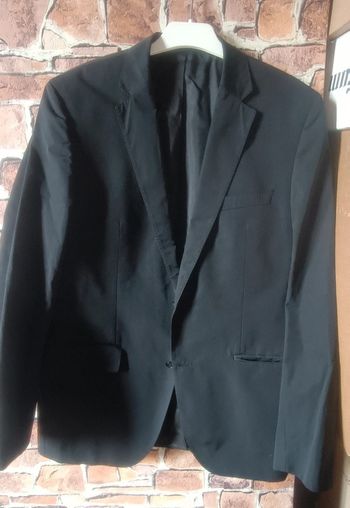 Veste de costume noire Hugo Boss