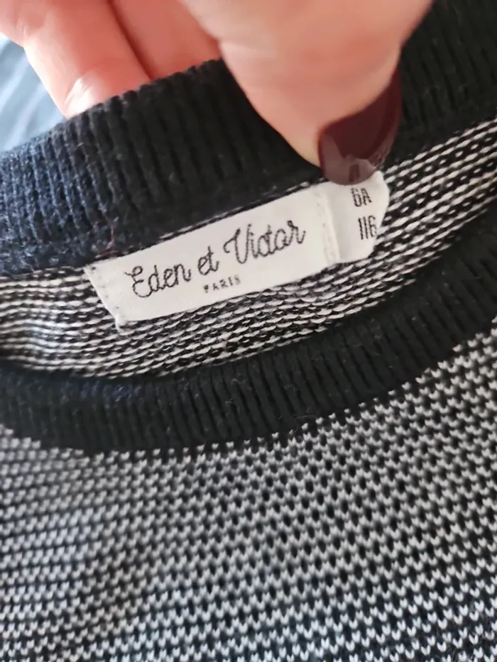 Pull Eden & Victor 6 ans - photo numéro 2