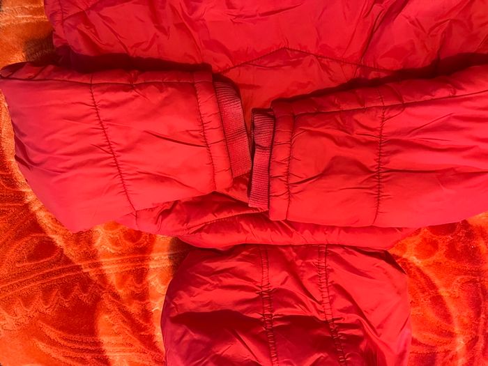 Doudoune rouge enfants la compagnie des petits - photo numéro 3