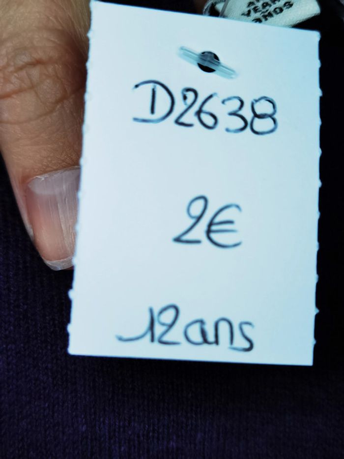 D2638 - pull fille 12 ans - photo numéro 2
