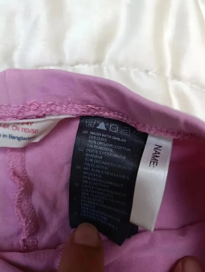 Legging rose h&m 3/4 ans - photo numéro 3