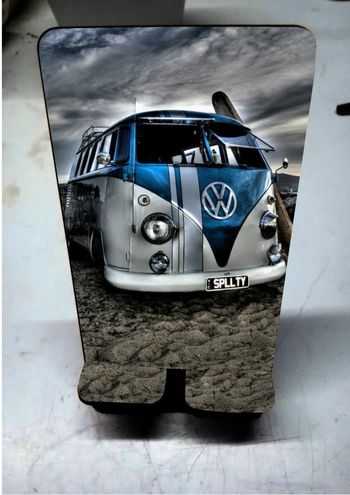 support téléphone motif volkswagen combi neuf