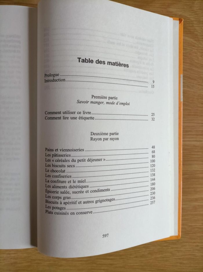 Livre savoir manger le guide des aliments - photo numéro 2