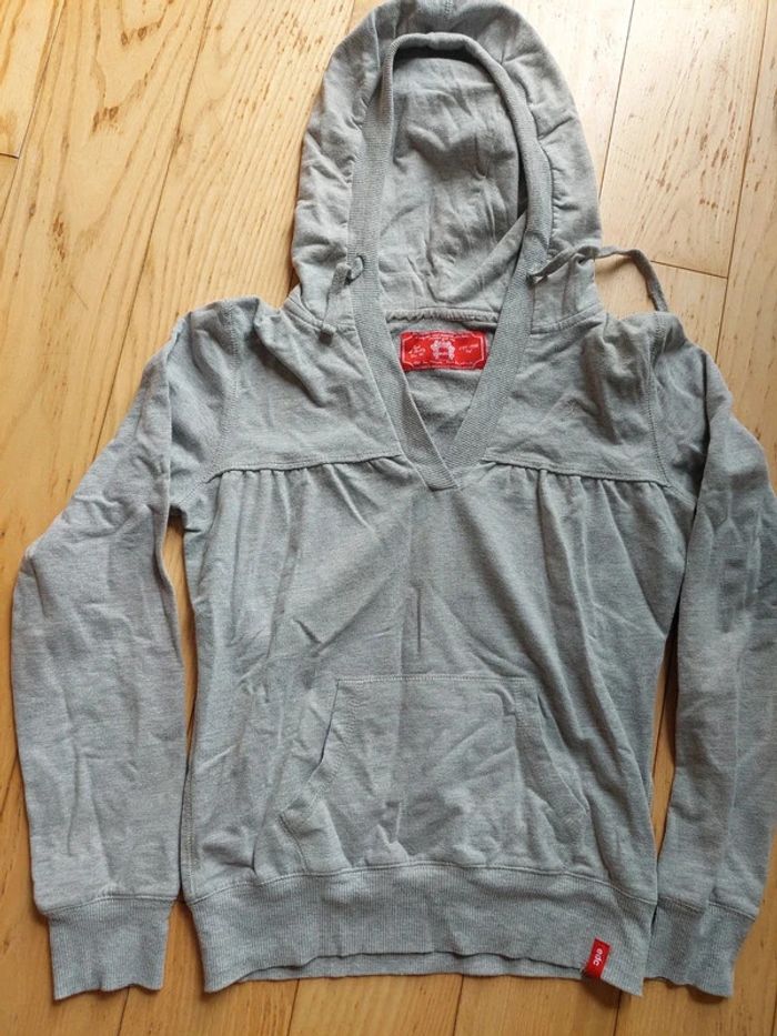 Sweat gris clair edc