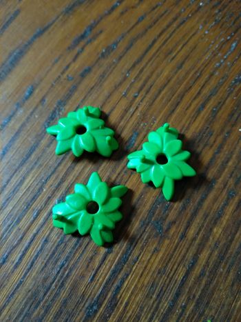 Playmobil 3 feuillages fleurs